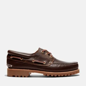 Herren Timberland® Authentic 3-Eye Lug handgenähter Bootsschuh