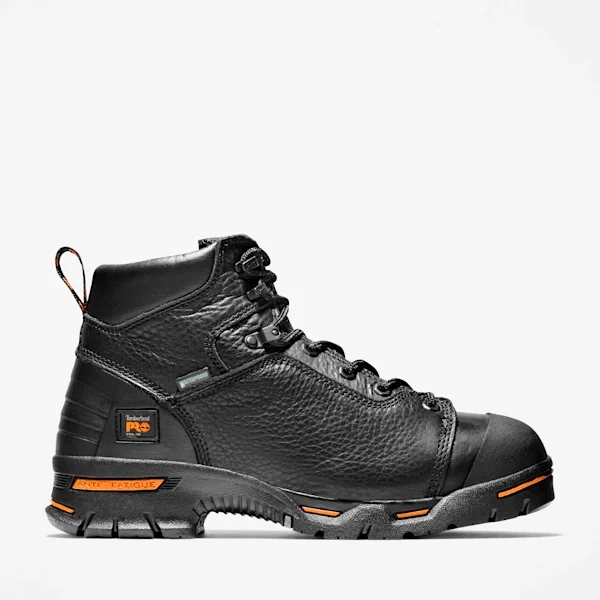 Herren Timberland PRO Endurance 6 Stahlkappen-Arbeitsstiefel, wasserdicht Herren Timberland PRO Endurance 6 Stahlkappen-Arbeitsstiefel, wasserdicht