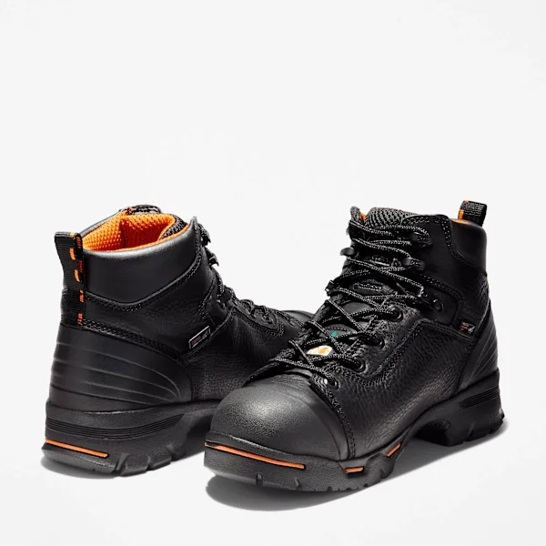 Herren Timberland PRO Endurance 6 Stahlkappen-Arbeitsstiefel, wasserdicht Herren Timberland PRO Endurance 6 Stahlkappen-Arbeitsstiefel, wasserdicht