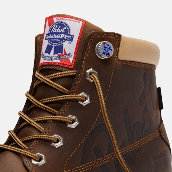 Herren Timberland PRO und Pabst Blue Ribbon Gridworks 6 Soft Toe wasserdichter Arbeitsstiefel Herren Timberland PRO und Pabst Blue Ribbon Gridworks 6 Soft Toe wasserdichter Arbeitsstiefel