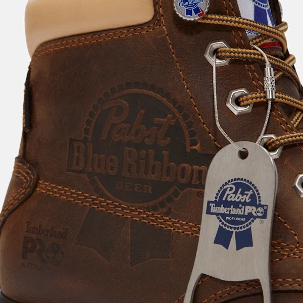 Herren Timberland PRO und Pabst Blue Ribbon Gridworks 6 Soft Toe wasserdichter Arbeitsstiefel Herren Timberland PRO und Pabst Blue Ribbon Gridworks 6 Soft Toe wasserdichter Arbeitsstiefel