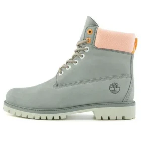 Hi-Vis Heritage 6-Inch Boot, wasserdicht, weite Passform „Grey“