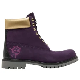 Hip Hop Royalty Stiefel „Dark Purple Nubuck“