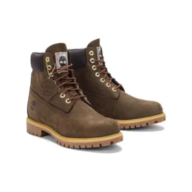 Hochwertige 6-Inch Waterproof Stiefel „Dunkelbraunes Nubukleder“