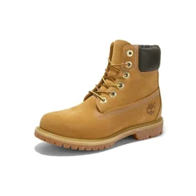 Icon Wasserdichter Nubukleder-Stiefel „Gelb“
