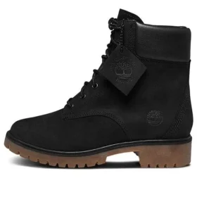 Jayne 6-Inch Boot, wasserdicht, weite Passform „Schwarz“