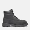 Junior Premium 6-Inch Waterproof Boot – Schwarzes Nubukleder Junior Premium 6-Inch Waterproof Boot – Schwarzes Nubukleder