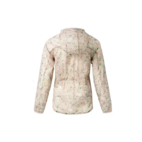Kapuzenjacke mit Logo-Aufdruck, rosa Kapuzenjacke mit Logo-Aufdruck, rosa