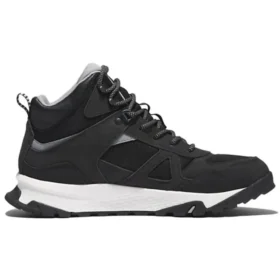 Lincoln Peak Wasserdichter Stoff- und Lederstiefel „Schwarz“