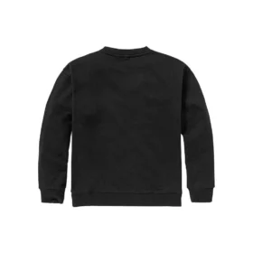 Logo-Crew-Sweater mit Struktur „Schwarz“