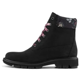 Lucia Way 6-Inch Boot „Schwarzes Nubukleder“