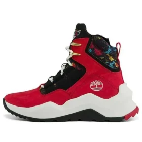 Madbury Sneaker-Stiefel mit seitlichem Reißverschluss „Red Nubuck“