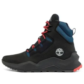 Madbury Wasserdichter Stiefel mit seitlichem Reißverschluss „Schwarz Nubuck Blue“