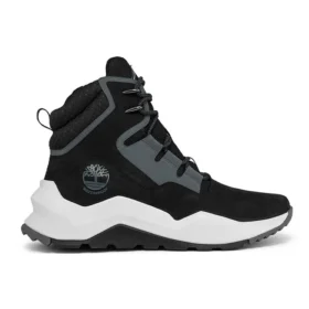 Madbury Wasserdichter Stiefel mit seitlichem Reißverschluss „Schwarzes Nubukleder“