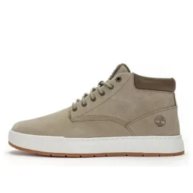 Maple Grove Leder-Chukka-Stiefel „Helltaupe Nubuk“