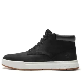 Maple Grove Leder-Chukka-Stiefel „Schwarz Nubuck“