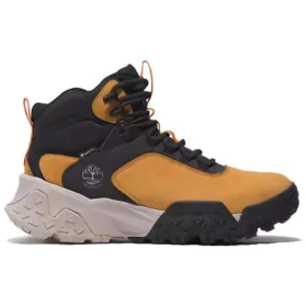 Motion Scramble Mid Schnür-Wanderstiefel mit GORE-TEX-Innenschuh „Weizen Nubuck“