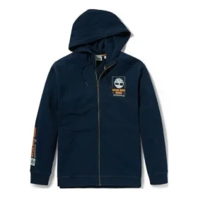 Nature Needs Heroes Jacke mit durchgehendem Reißverschluss „Navy“