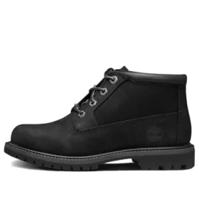 Nellie Wasserdichte Chukka-Stiefel mit breiter Passform „Schwarz“