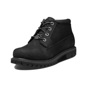 Nellie Wasserdichte Chukka-Stiefel mit breiter Passform „Schwarz“