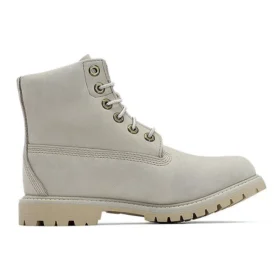 Paninara Collarless 6-Inch Waterproof Stiefel „Light Grey Nubuck“