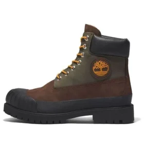 Premium 6-Inch Boot mit Gummikappe „Dark Brown“