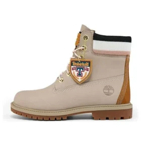 Premium 6-Inch Heritage Cupsole Stiefel „Light Taupe Nubuck“