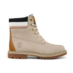 Premium 6-Inch Heritage Cupsole Stiefel „Light Taupe Nubuck“