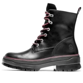 Premium 6-Inch Waterproof Boot „Black Red“