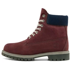 Premium 6-Inch Waterproof Boot „Burgundy Nubuck“