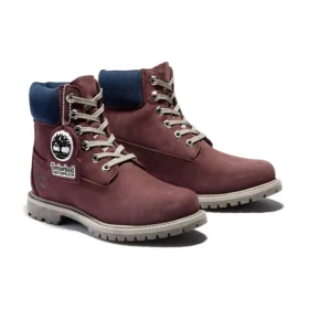 Premium 6-Inch Waterproof Boot „Burgundy Nubuck“