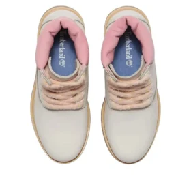 Premium 6-Inch Waterproof Boot „Natural Nubuck Pink“