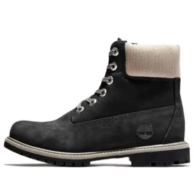Premium 6-Inch Waterproof Boot „Schwarz Nubuck“