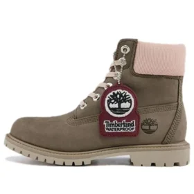 Premium 6-Inch Waterproof Boot, wasserdicht, weite Passform „Olive Nubuck“