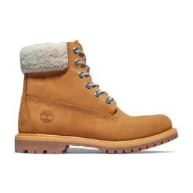 Premium 6-Inch Waterproof Boot „Weizen-Nubuk und Blau“