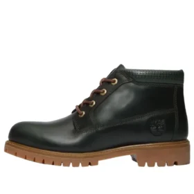 Premium-Chukka-Stiefel „Dunkelgrün“