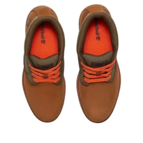 Premium Mid Lace Chukka Stiefel „Mittelbraunes Nubuk“
