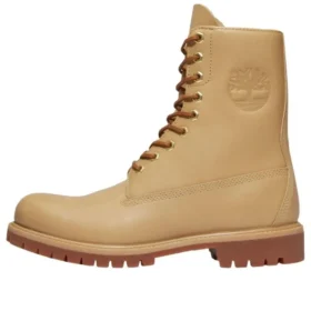 Premium Waterproof 8-Zoll-Stiefel „Light Beige“