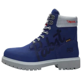 PRO x Pabst Blue Ribbon 6-Inch-Arbeitsstiefel mit weiser Zehenkappe „Blue Nubuck“