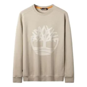 Pullover mit Baum-Logo „Beige“