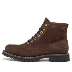 Redwood Falls Wasserdichte Stiefel in weiter Passform „Dark Brown Full Grain“
