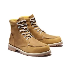 Redwood Falls Wasserdichter Moc-Toe-Stiefel „Weizen Full-Grain“