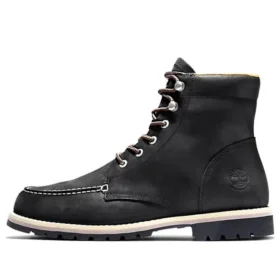 Redwood Falls Wasserdichter Mokassin-Stiefel „Schwarz Full-Grain“