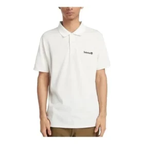 Retro-Poloshirt in Weiß mit Feuchtigkeitstransport „White“