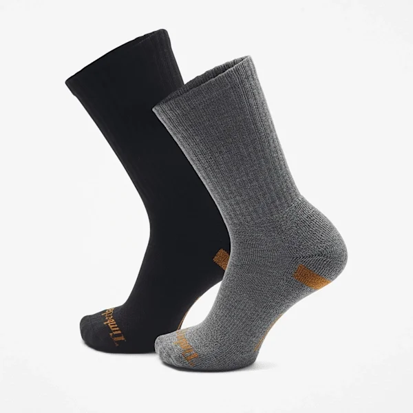 Richford 2er-Pack Crew-Socken mit halber Polsterung Richford 2er-Pack Crew-Socken mit halber Polsterung