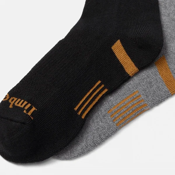 Richford 2er-Pack Crew-Socken mit halber Polsterung Richford 2er-Pack Crew-Socken mit halber Polsterung