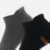 Richford 2er-Pack halbgepolsterte No-Show-Socken Richford 2er-Pack halbgepolsterte No-Show-Socken
