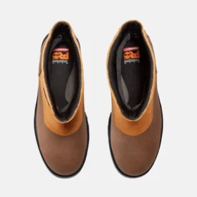 Rigmaster Pull-On-Arbeitsstiefel für Herren mit Stahlkappe und wasserdichter Ausführung