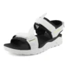 Ripcord Double-Strap Sandalen „White“