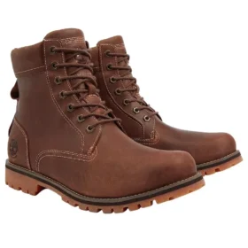 Robuster wasserdichter Stiefel „Hellbraun“